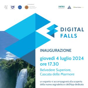 Il 4 luglio 2024 c’è l’inaugurazione del progetto “DigitalFalls”