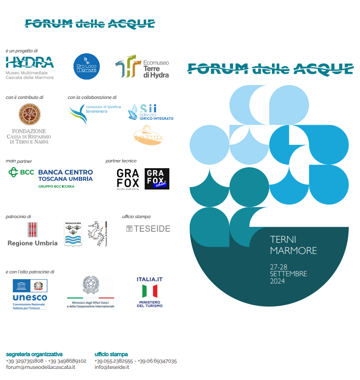 Scopri di più sull'articolo Il 27 e il 28 settembre 2024 c’è il “Forum delle Acque 2024”